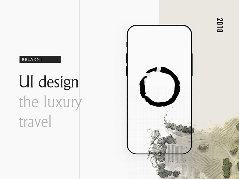 Luxury travel UI cases app design graphic luxury web travel cuberto sketch case ux ui design