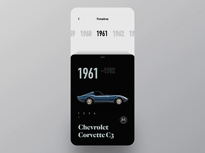 Cars Encyclopedia Interaction after effect animation cards cars cuberto encyclopedia graphics icons motion old rarity ui ux