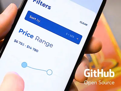 Rubber Range Picker Open Source app code control cuberto development fitler free github graphics icons interaction interface ios motion open source range swift ui ux