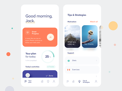 A daily activity combo clinical trial app activity clinical cuberto daily ui design drugs graphics illustration interface ios medical mobile pharma pharmacology sketch ui ux