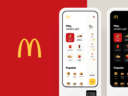 McDonald's Touch Interface Concept by Cuberto on Dribbble
