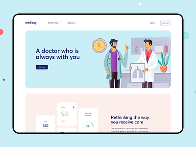 Web Platform for Medicine Physicians and Researchers app clinical cuberto design disease doctor graphics health icons illustration interface medicine physician platform researcher ui ux web