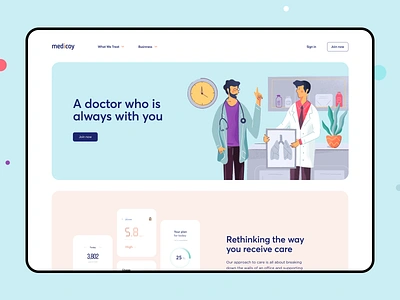 Web Platform for Medicine Physicians and Researchers app clinical cuberto design disease doctor graphics health icons illustration interface medicine physician platform researcher ui ux web