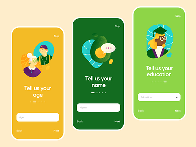 Onboarding / Track Your Spending App analytics app budget cuberto finance form graphics green icons illustration ios money onboarding spending track tutorial ui ux