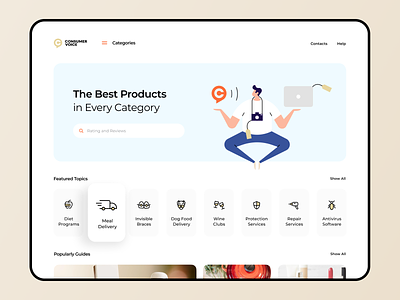 Product Review and Feedback Platform app category cuberto customer feedback goods graphics icons illustration interface platform product proof review ui ux voice web
