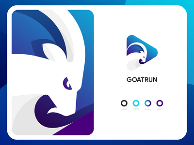 Goatrun Branding brandbook branding cuberto game goat graphics guidelines icons illustration logo run speed style ui ux