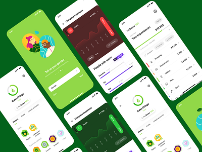 'Track Your Spending' App Design