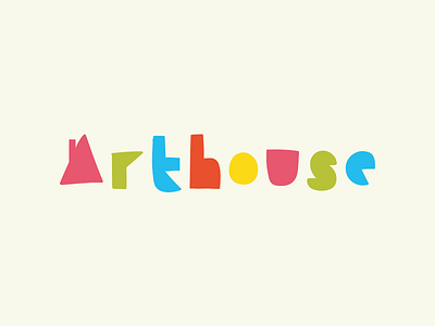 Unused Arthouse logo concept branding colorful colourful fun fun logo logo logo design