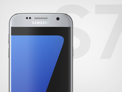 Galaxy S7 Mockup Preview galaxy mockup psd realistic s7 samsung smartphone