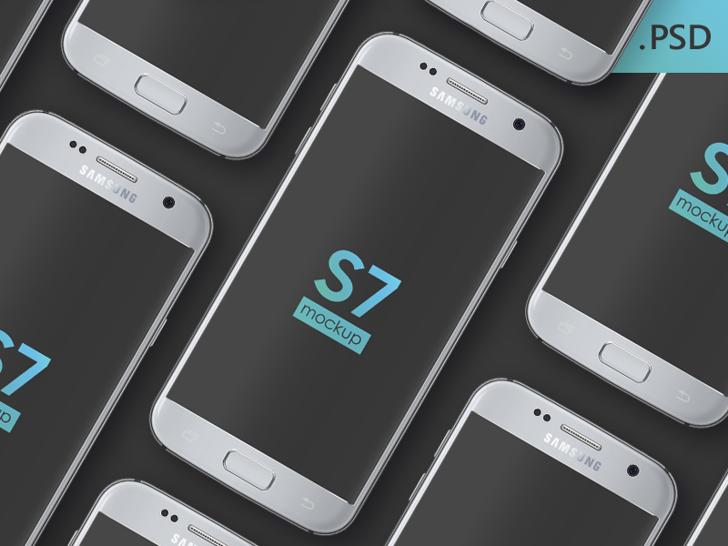 Download Free Galaxy S7 Mockup by Daniel Bolyhos on Dribbble