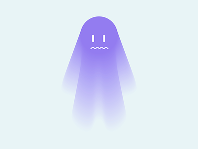 Ghost color design ghost halloween illustration illustrator minimal vector weeklywarmup