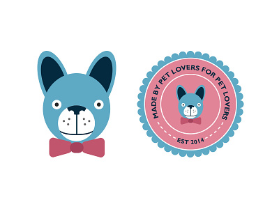 Custom Puppy Logo art direction brand custom design dog graphic illustration logo logo icon logo symbol pet