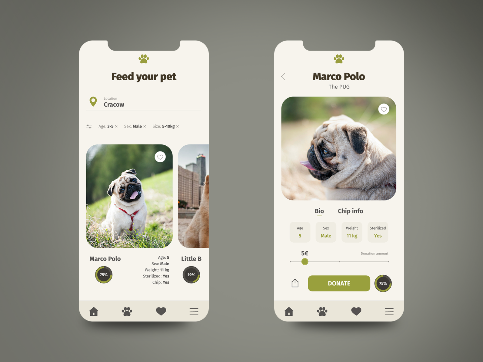 Feed your pet by Krystian Borek on Dribbble