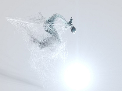 Sea Dragon 3d particles