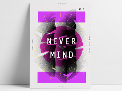Nevermind abstract art abstract poster abstraction geometric geometric design poster poster a day poster art poster artwork poster design poster designer poster series posterchallenge