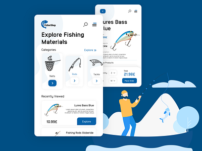 Fishing store app