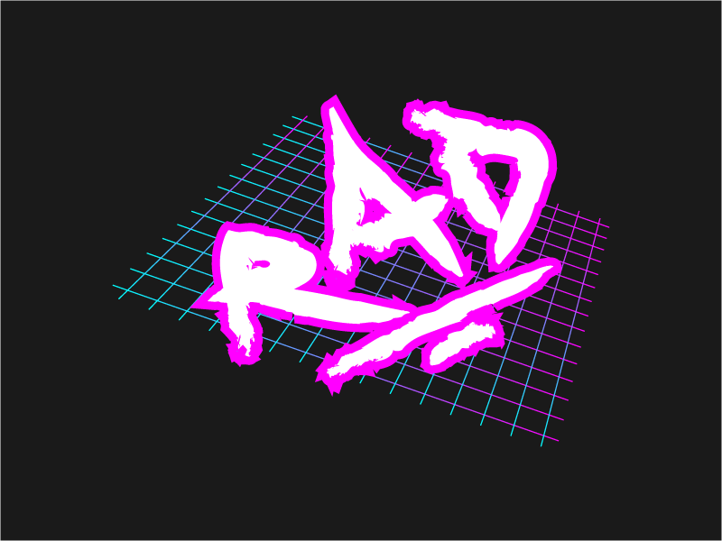 Rad by Kalin Wood on Dribbble