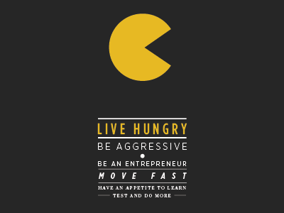 Live Hungry (less mnml)