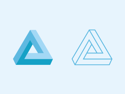 Impossible Shape by Kalin Wood on Dribbble