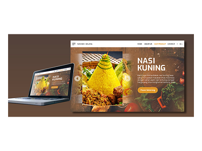 landing page for nasi box malang (2) branding flat design flyer design graphic design instagram template logo design ui ux uidesign webdesign website design