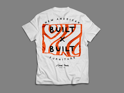 T-shirt Design | Built, Tampa apparel art branding clean design flat graphic design illustration illustrator logo poster tshirt typography ui vector