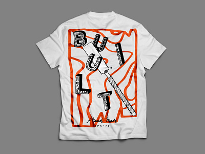 T-shirt Design | Built, Tampa apparel art branding clean cool design flat graphic design illustration illustrator logo minimal poster tshirt typography ui vector