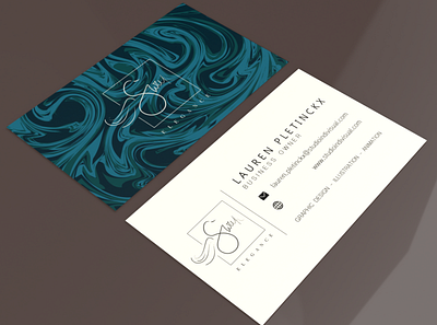 Business Card Design Swan adobe adobe illustrator branding business card design designer designs graphic design logo mockup