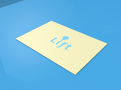 Lift Logo Design Mockup