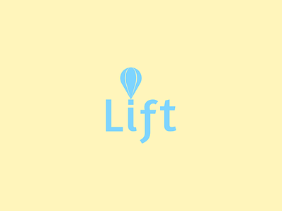 Lift Logo Design adobe adobe illustrator branding design designer designs graphic design logo minimal mockup