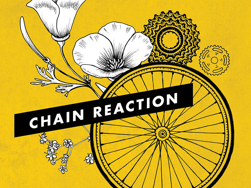 Bikes Not Bombs poster by Sophie Greenspan on Dribbble