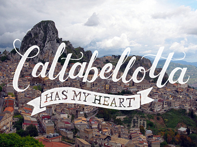 Caltabellotta lettering script sicily travel