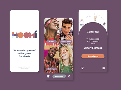 Hoomi game mobile app