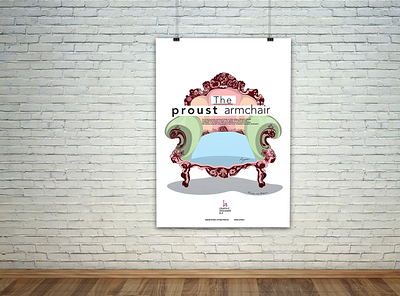 Poster design/ lllustration art chair digital design illustration poster print design