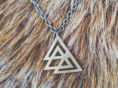 TRIBE Journey Necklace bronze chain handmade jewelry logo mark necklace tribe