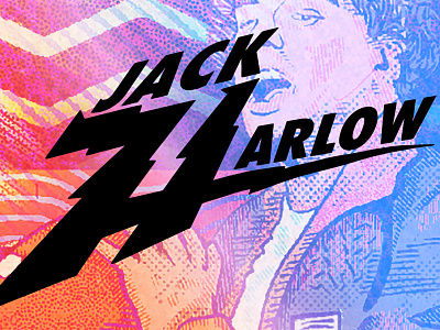 Jack Harlow - Word Mark 90s branding jack harlow logo procreate retro