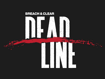 DEADLINE branding logo mark video games