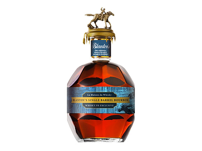Blanton's Bourbon blantons bourbon derby glitched kentucky limited edition paris whisky