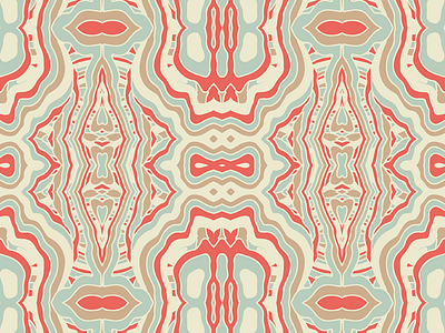 SNCA: Pattern Study No. 1 bold color lines pattern squiggle