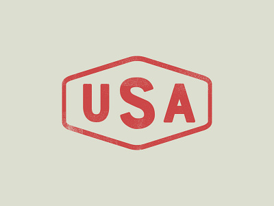 USA america mark stamp texture thick lines usa