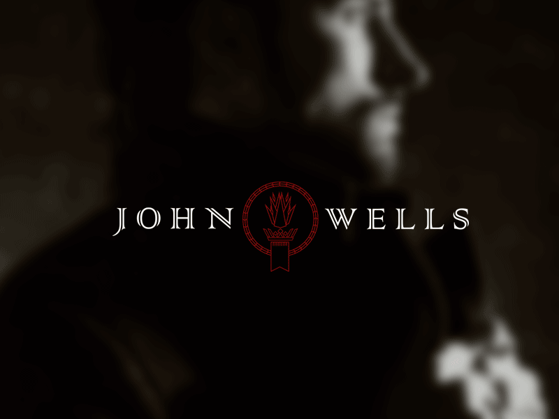 John Wells actor fire identity logo lotus louisville mark personal seal torch