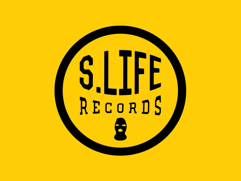 S.LIFE RECORDS branding indie logo logotype mark record label