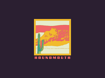 HOUNDMOUTH cacti color desert houndmouth illustration landscape