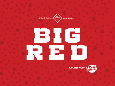 Big Red big red brand indiana logo louisville mark pop soda texas