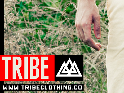 TRIBE Ad Collateral advertising brand design marketing print