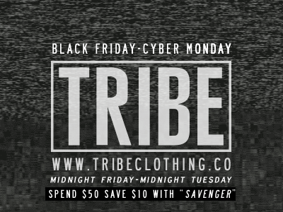 TRIBE Black Friday advertising animated gif marketing tribe web