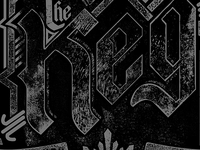 Kegger apparel band tee custom type dirt distressed grit grunge oil texture texture death vintage