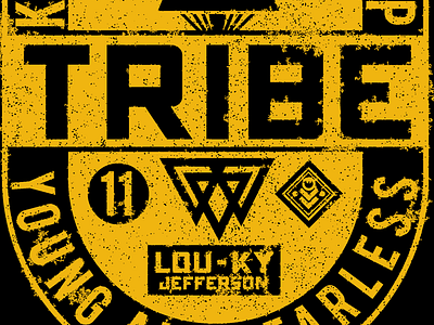 UNION apparel badge brand distressed jefferson kentucky louisville shield texture tribe
