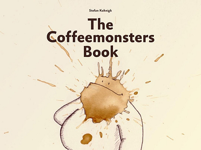 coffeemonstersbook book book cover books coffee coffee bean coffee cup coffee shop coffeelove coffeemonsters coffeeshop design illustration stefankuhnigk thecoffeemonsters