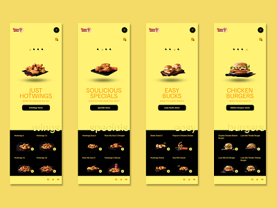 Concept Landing Page - Mobile Slide/Carousel