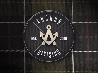 Logotype Anchor Division anchor division logotype typography